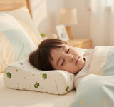 PAPATYA Kids Dual Height Latex Pillow(Ages 3-14)