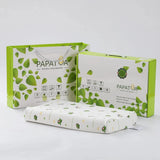 Pillow with gift box packaging - PAPATYA Latex Toddler Pillow Small Size with Soft Contour & Flat Ventilated Design (Ages 1–3)