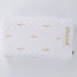 Top view of the pillow - ROYAL Latex Neck Pillow Contour Support with Massage Nodules