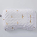 Top view of the pillow - ROYAL Latex Side Sleeper Beauty Pillow Peanut Shape with Massage Nodules