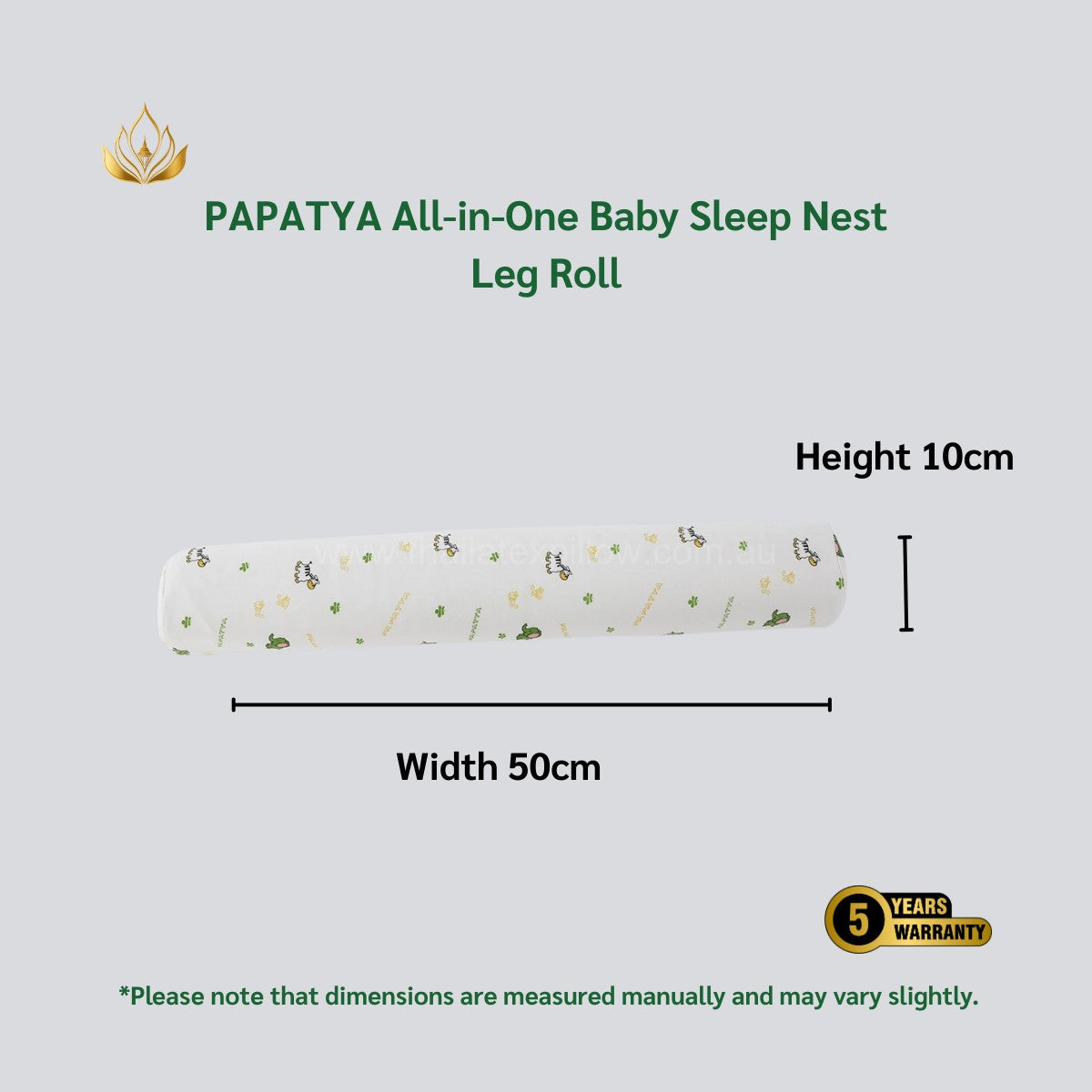 [Pre-Order]PAPATYA Natural Latex Baby Sleep Nest – 5-Piece All-in-One Set for Safer Sleep