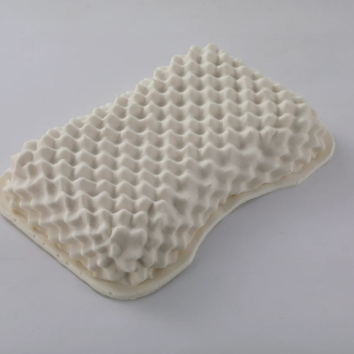 PAPATYA Latex Side Sleeper Beauty Pillow Peanut Shape with Massage Nodules