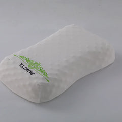 PAPATYA Latex Side Sleeper Beauty Pillow Peanut Shape with Massage Nodules