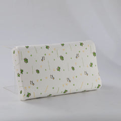 [Pre- Order] PAPATYA Latex Kids Pillow Large Size with Gentle [Pre-Order]Neck Support & Flat Ventilated Design (Ages 3-14)