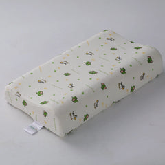 [Pre- Order] PAPATYA Latex Kids Pillow Large Size with Gentle [Pre-Order]Neck Support & Flat Ventilated Design (Ages 3-14)