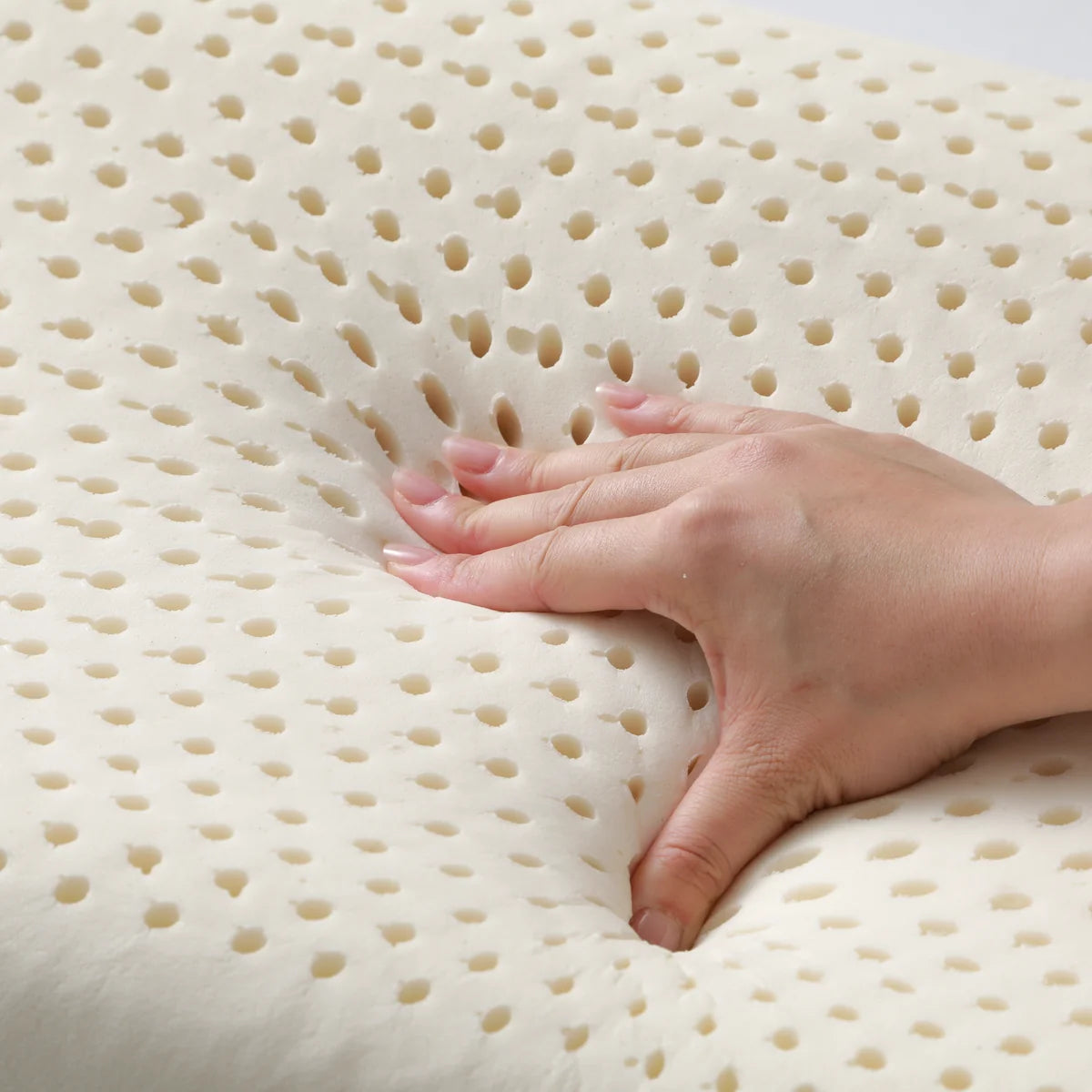 [Pre- Order] PAPATYA Latex Kids Pillow Large Size with Gentle [Pre-Order]Neck Support & Flat Ventilated Design (Ages 3-14)