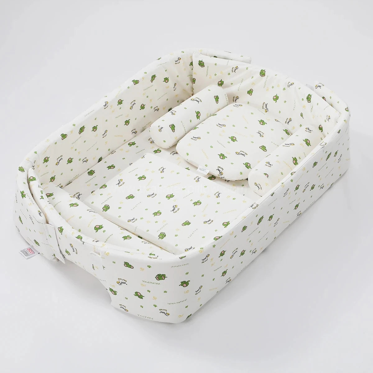 [Pre-Order]PAPATYA Natural Latex Baby Sleep Nest – 5-Piece All-in-One Set for Safer Sleep