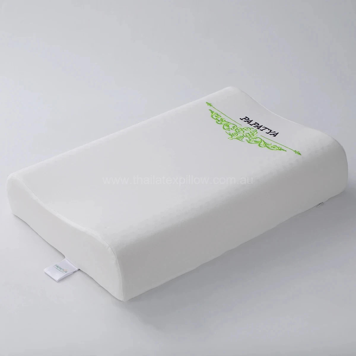 PAPATYA Cooling Latex Pillow – High-Low Contour with Air Holes