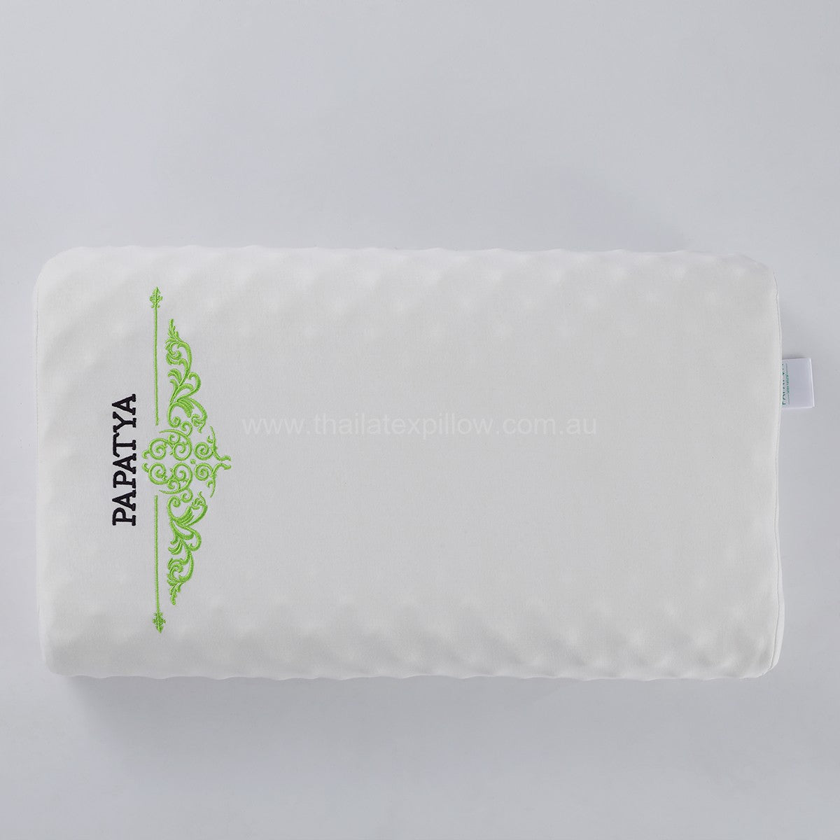 Top view of the pillow - PAPATYA Latex Neck Pillow Contour Support with Massage Nodules