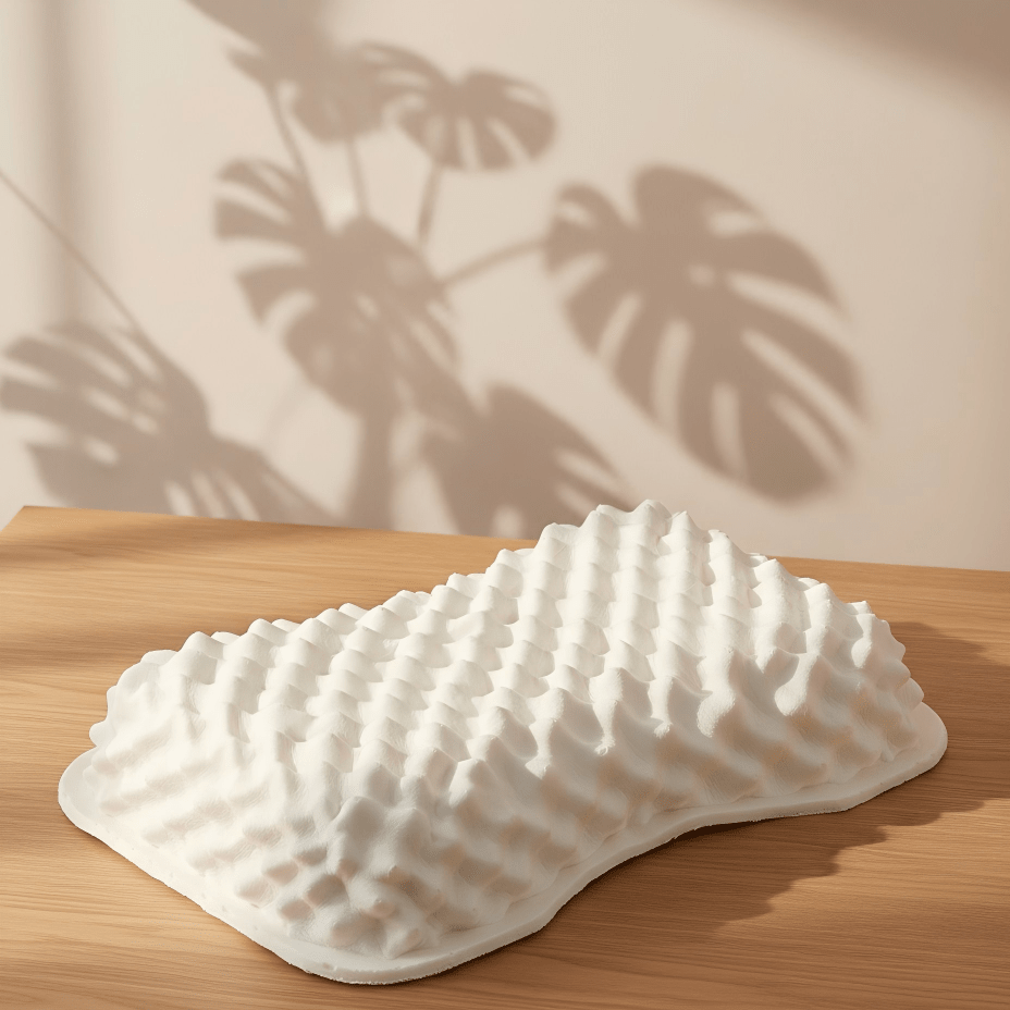 PAPATYA Peanut Latex Pillow (Massage Nodules) - Thai Latex Pillow