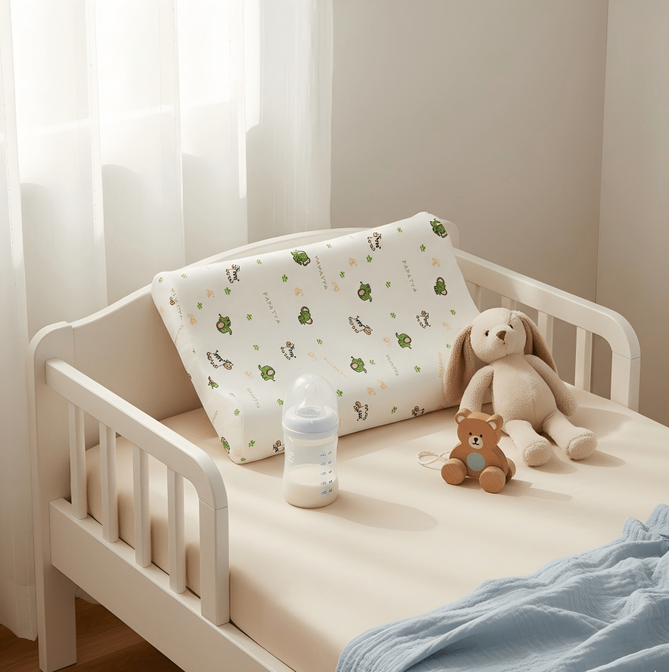 PAPATYA Toddler Latex Pillow (Ages 1 - 3) - Thai Latex Pillow