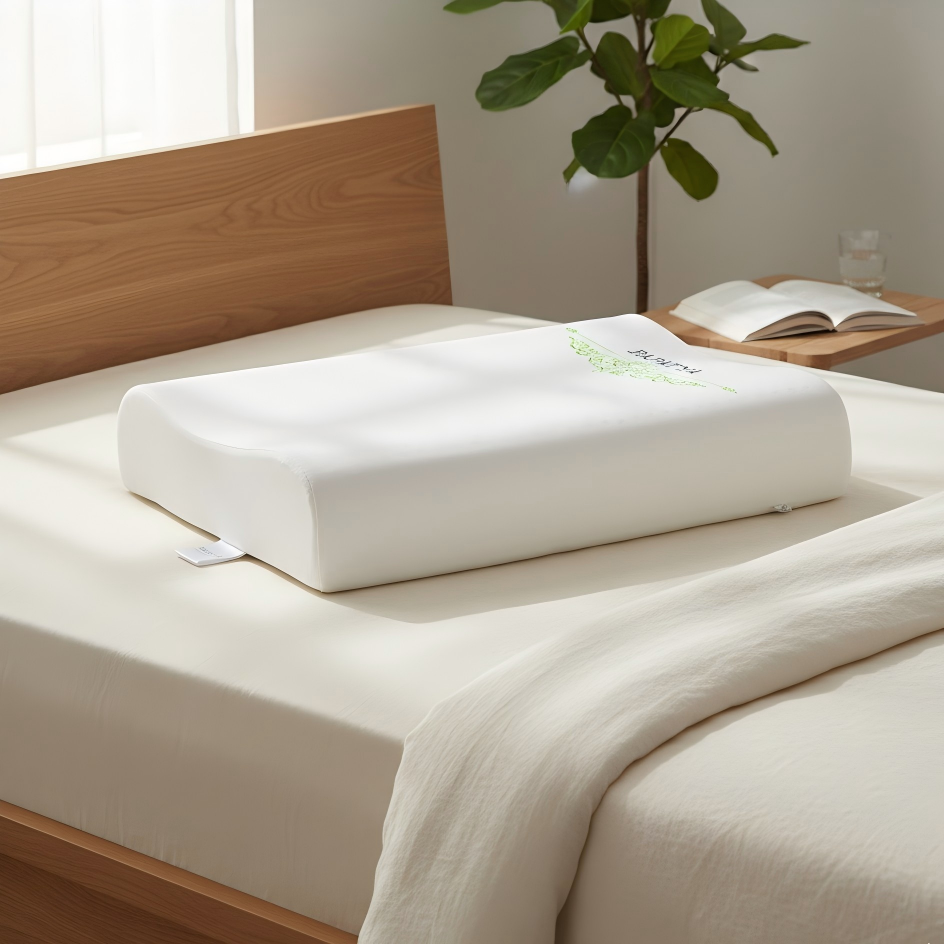 PAPATYA High-Low Cooling Contour Latex Pillow