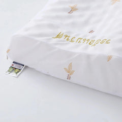 Close-up detail 1 of the pillow - ROYAL Latex Neck Pillow Contour Support with Massage Nodules